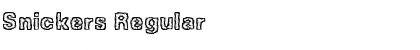 Snickers Regular Font Title Preview