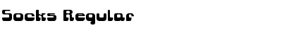 Socks Regular Font Title Preview