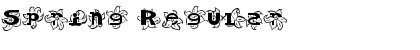 Spring Regular Font Title Preview
