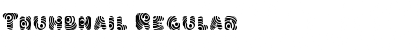 Thumbnail Regular Font Title Preview