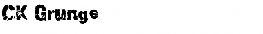 CK Grunge Regular Font Title Preview