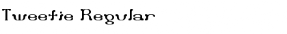Tweetie Regular Font Title Preview