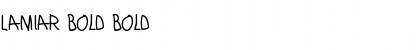 Lamiar Bold Bold Font Title Preview
