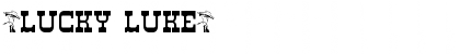 *Lucky Luke* Regular Font Title Preview