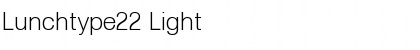 Lunchtype22 Light Font Title Preview