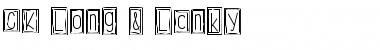 CK Long & Lanky Regular Font Title Preview