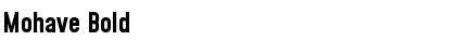 Mohave Bold Font Title Preview