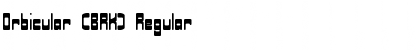 Orbicular (BRK) Regular Font Title Preview
