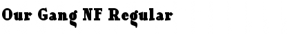Our Gang NF Regular Font Title Preview