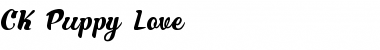 CK Puppy Love Regular Font Title Preview