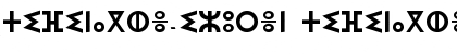 Tifinaghe-izuren Tifinaghe-izuren Font Title Preview