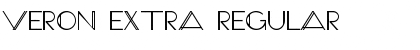 Veron Extra Regular Font Title Preview