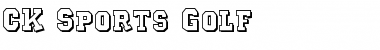 CK Sports Golf Regular Font Title Preview