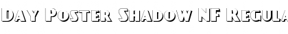 Day Poster Shadow NF Regular Font Title Preview