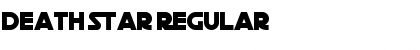 Death Star Regular Font Title Preview