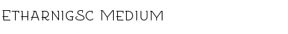 EtharnigSc Medium Font Title Preview
