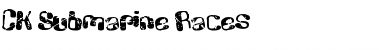 CK Submarine Races Regular Font Title Preview