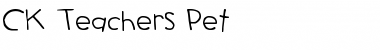 CK Teacher's Pet Regular Font Title Preview