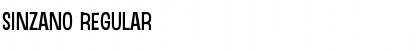 Sinzano Regular Font Title Preview