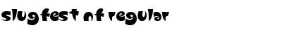 Slugfest NF Regular Font Title Preview