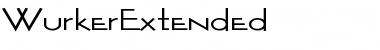 WurkerExtended Regular Font Title Preview