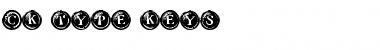 CK Type Keys Regular Font Title Preview