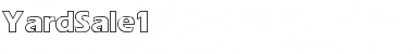 Yard Sale 1 Regular Font Title Preview