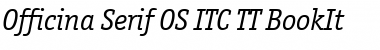 Officina Serif OS ITC TT BookIt Font Title Preview