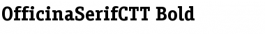 OfficinaSerifCTT Bold Font Title Preview