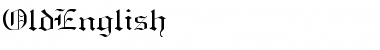 OldEnglish Normal Font Title Preview