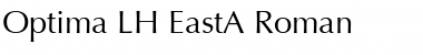 Optima LH Italic Font Title Preview