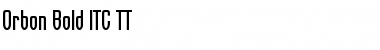 Orbon Bold ITC TT Regular Font Title Preview