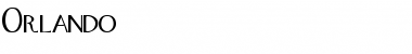 Orlando Normal Font Title Preview