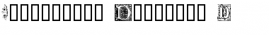 Ornamental Initials D Regular Font Title Preview
