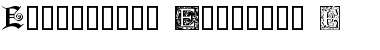 Ornamental Initials E Regular Font Title Preview