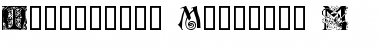 Ornamental Initials M Regular Font Title Preview