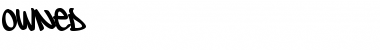 Owned Regular Font Title Preview