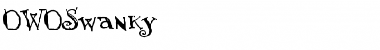 OWOSwanky Regular Font Title Preview