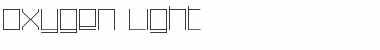 Oxygen Light Regular Font Title Preview