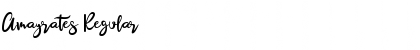 Amayrates Regular Font Title Preview