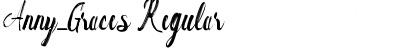 Anny_Graces Regular Font Title Preview