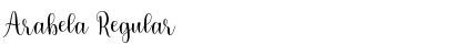 Arabela Regular Font Title Preview