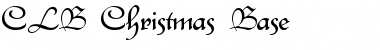CLB-Christmas-Base Regular Font Title Preview
