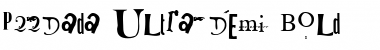 P22Dada Ultra Demi Bold Font Title Preview