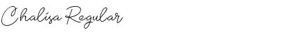 Chalisa Regular Font Title Preview