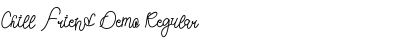 Chill Friend Demo Regular Font Title Preview