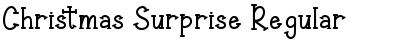 Christmas Surprise Regular Font Title Preview