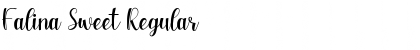 Falina Sweet Regular Font Title Preview