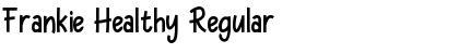 Frankie Healthy Regular Font Title Preview