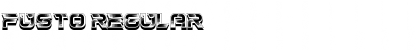 Fusto Regular Font Title Preview